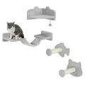 4pcs cat wall furniture