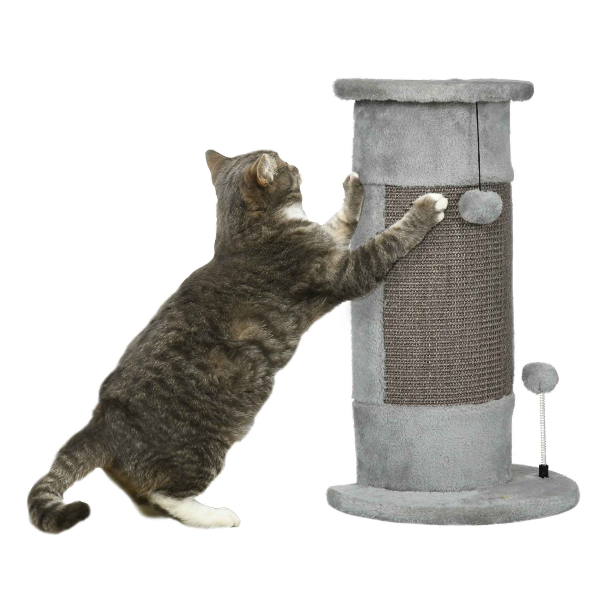 58cm tall corner cat scratching post