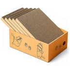 5pcs cardboard cat scratching board set