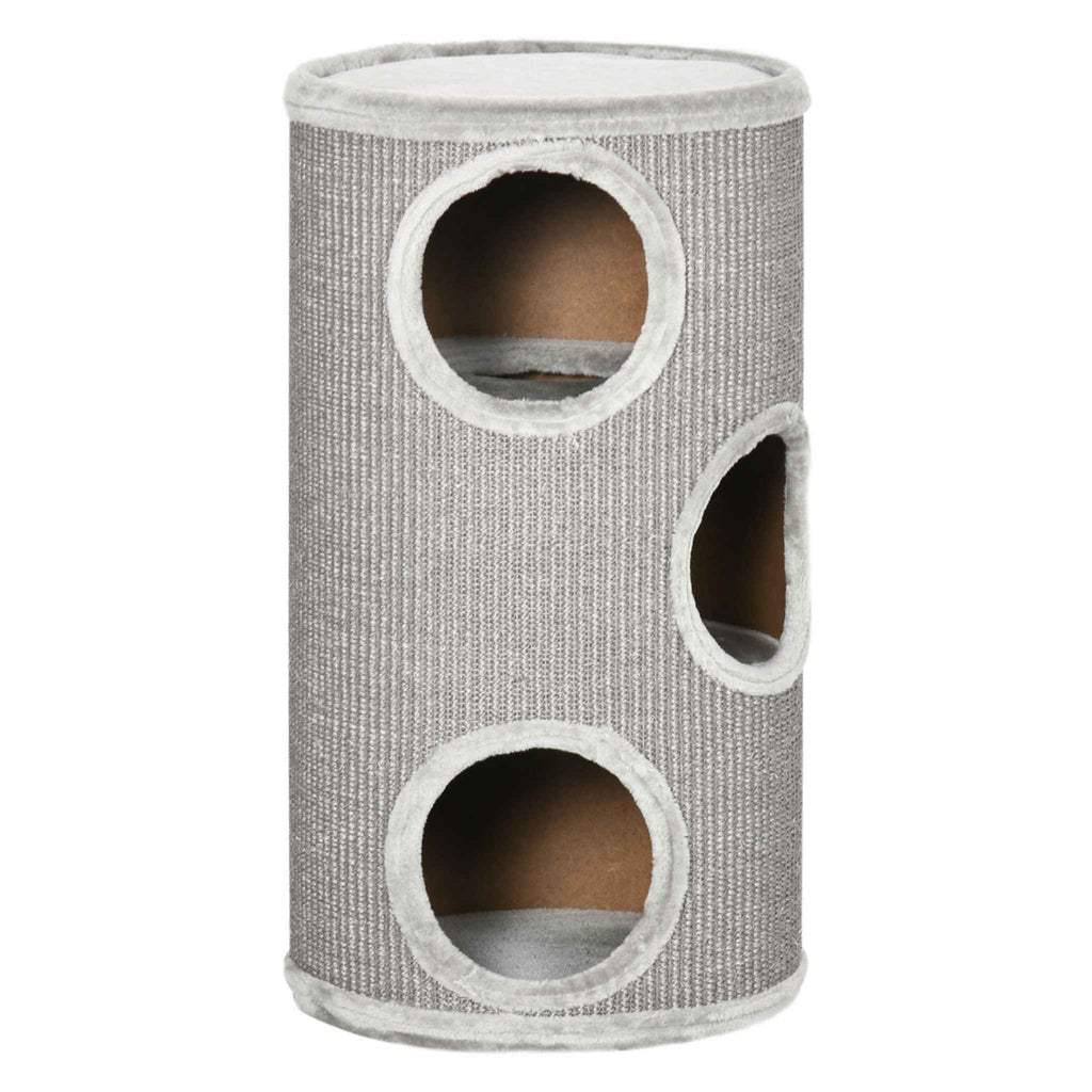 70cm tall multi-level cat scratching barrel