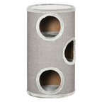 70cm tall multi-level cat scratching barrel