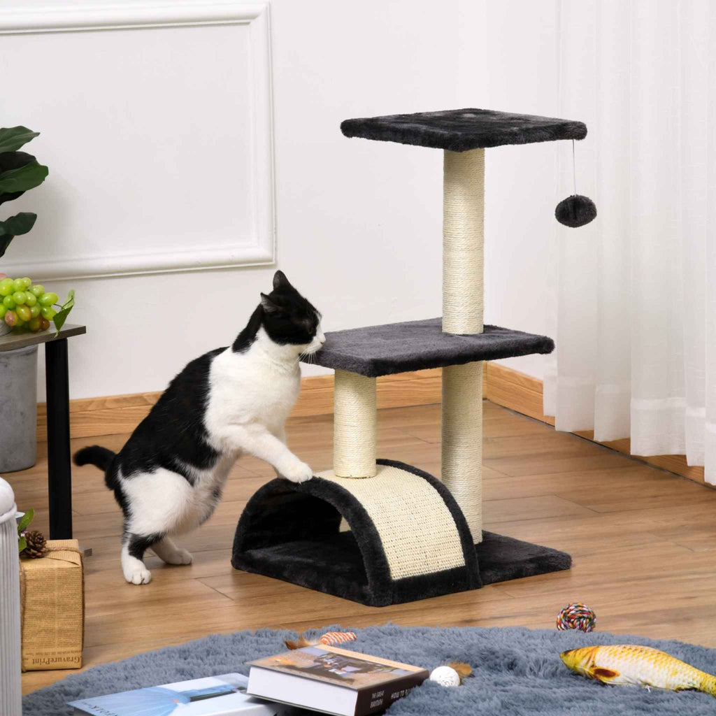Cat clawing sisal rope scratch pad