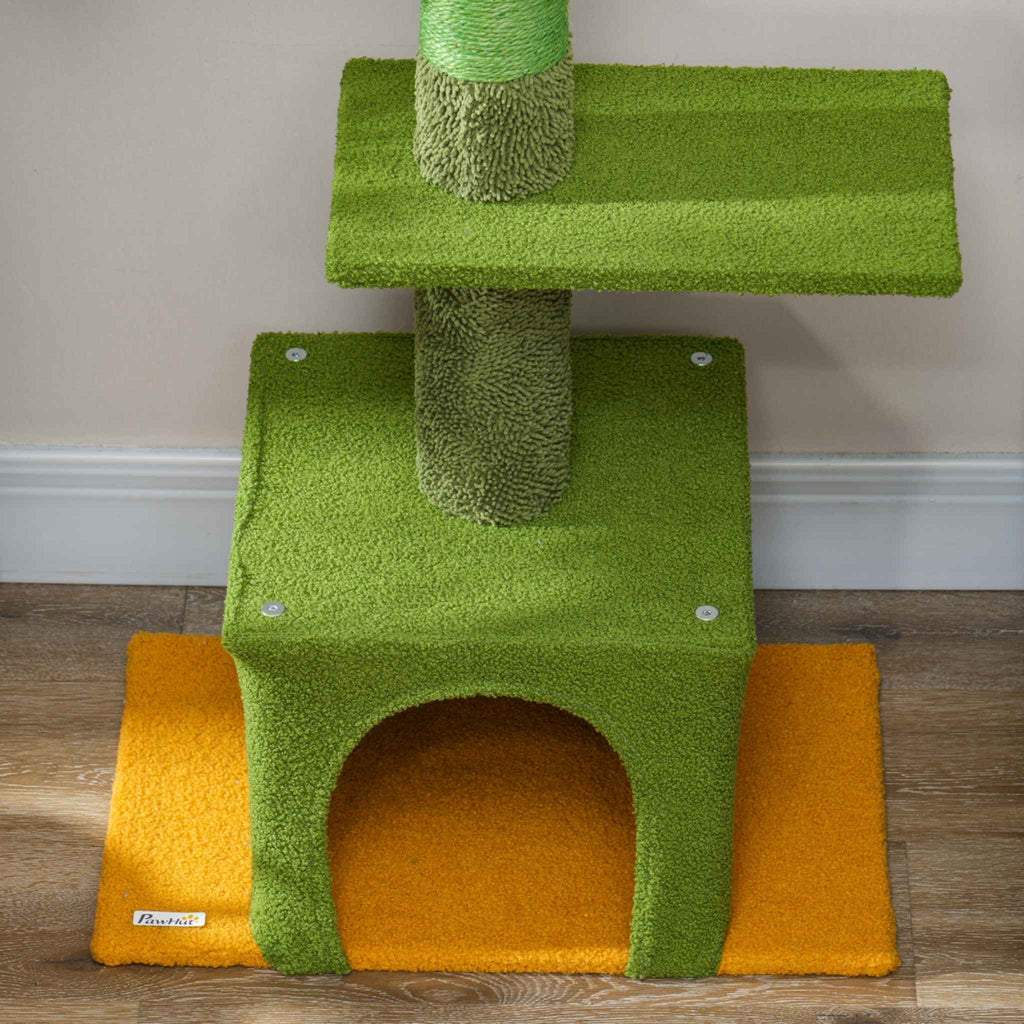 Cat house in cactus shape cat tower