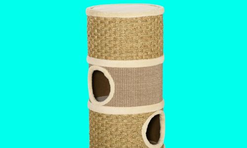 Cat scratching barrel