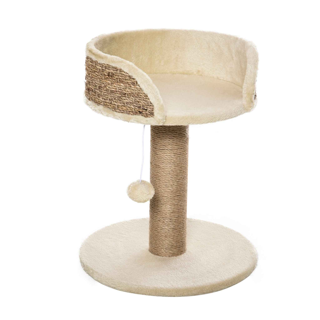 Cat tree scratching post 49cm tall jute rope