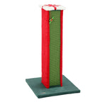 Christmas themed cat scratching post