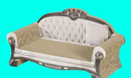 Corrugated cardboard cat scratching bed