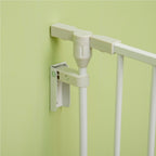 Dog pen fixed to wall