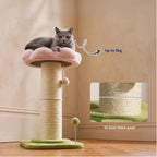 Flower scratching post thickness