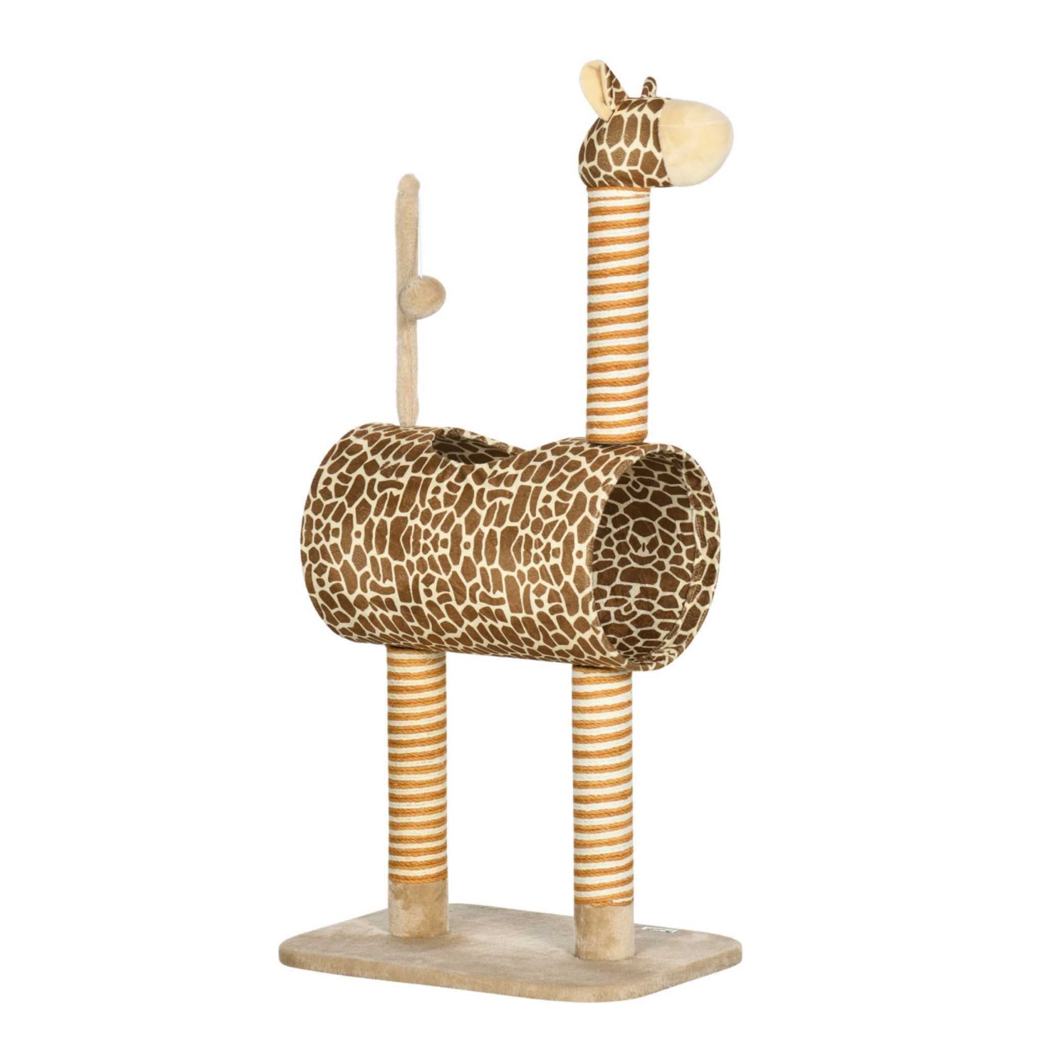 Giraffe style cat tree
