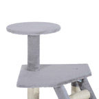 Grey cat tree perch