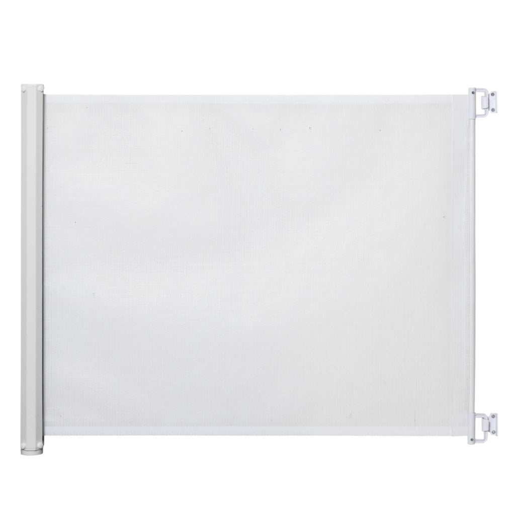 Pet gate for stairs white 115cm x 82cm