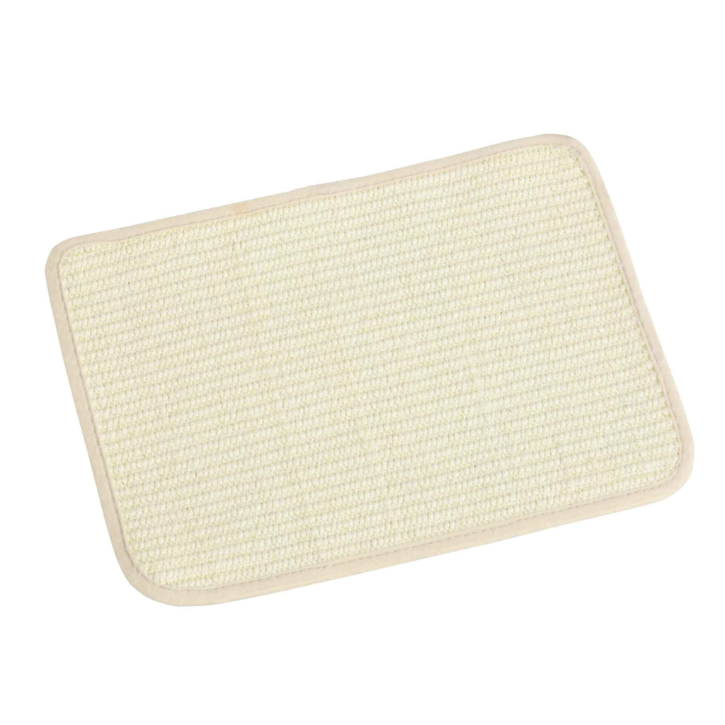 Removable sisal scratching pad