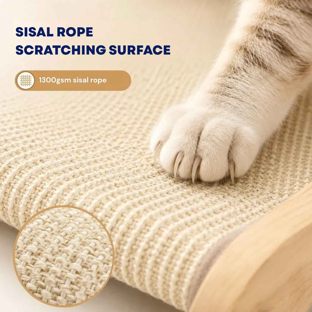 Scratching board sisal scratching surface