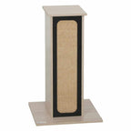 Scratching post with replaceable scratching boards