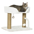 Small cat tree 42cm tall jute rope