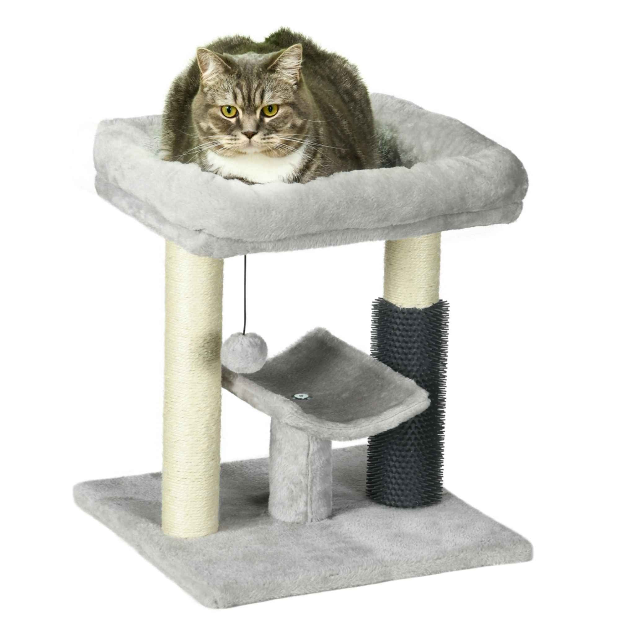 Small light grey cat tree