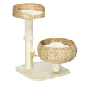 Small wicker cat tree