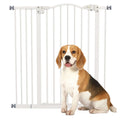 Tall white pet gate 74cm-94cm x 94cm
