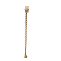 Wall mounted cat scratching rope