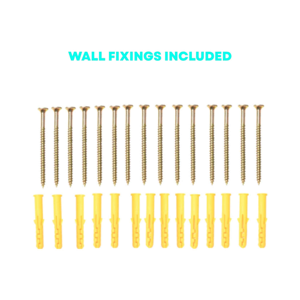 Wall mounted cat tree wall plugs and screws