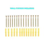 Wall mounted cat tree wall plugs and screws