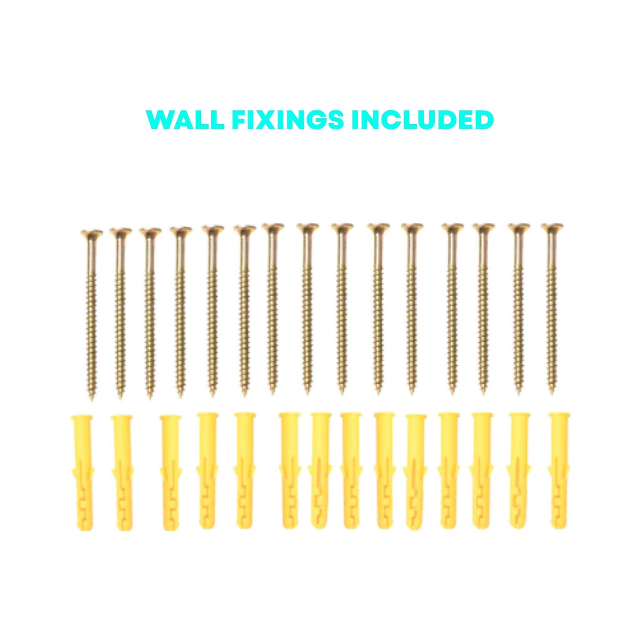 Wall mounted cat tree wall plugs and screws