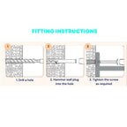 wall mounted cat tree fitting instructions