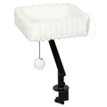 White cat desk bed